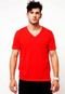 Camiseta Redley Pocket Vermelho - Marca Redley