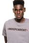 Camiseta Independent Spiral Cinza - Marca Independent