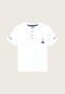 Camiseta Infantil Milon Botões Branca - Marca Milon