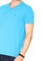 Camiseta Ellus Gola V Azul - Marca Ellus