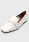 Mocassim Capodarte Texturizado Branco - Marca Capodarte