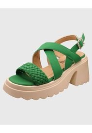 Sandalia online verde dafiti