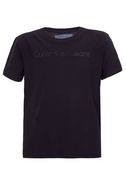 Camiseta Calvin Klein Kids Preta - Marca Calvin Klein Kids