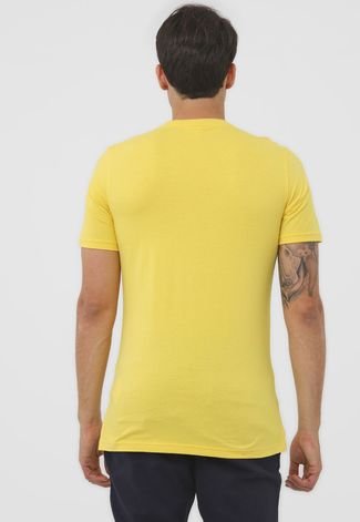 Camiseta Fila Letter Amarela