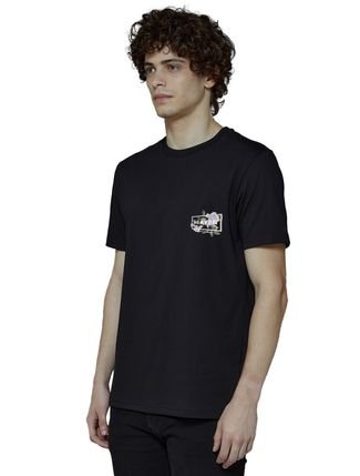 Camiseta Regular Fit Over Black John John Masculina