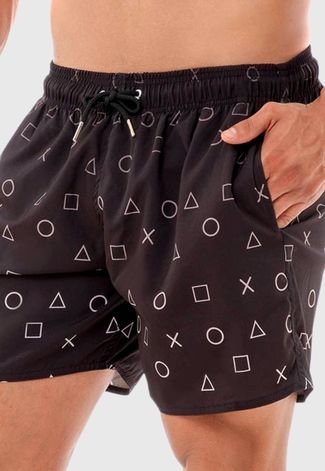 kit Shorts Casal Praia Masculino e Feminino Estilo Mauricinho Jogo Play  Gamer - Compre Agora