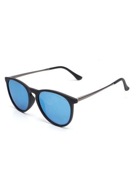 Óculos de Sol Thelure Lente Espelhada Preto/Azul - Marca Thelure