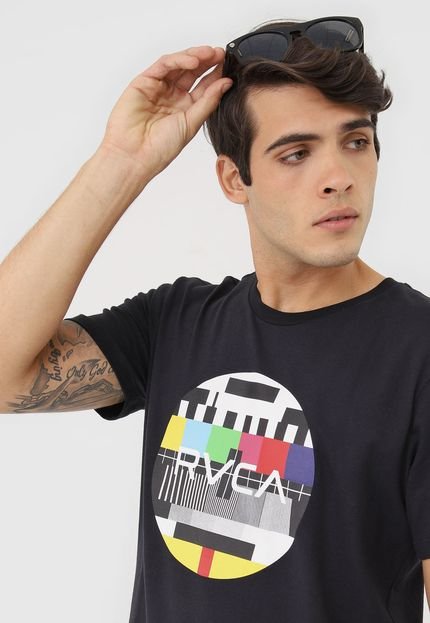 Camiseta RVCA Motors Fill Preta - Marca RVCA