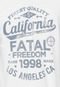 Camiseta Fatal California Branca - Marca Fatal Surf