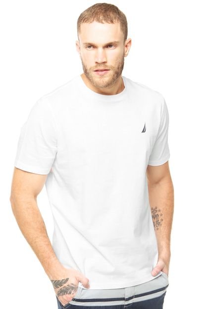 Camiseta Nautica Branca - Marca Nautica