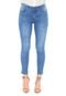 Calça Jeans Enna Skinny Recortes Azul - Marca Enna