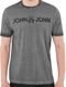 Camiseta John John Masculina JJ Rusty Logo Stone Cinza Chumbo - Marca John John