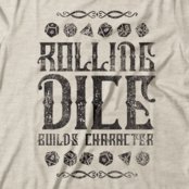 Camiseta Rolling Dice - Mescla Banana - Marca Studio Geek 