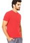 Camiseta Manga Curta Calvin Klein Jeans Detalhe Vermelha - Marca Calvin Klein