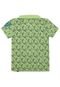 Camiseta Abrange Menino Estampa Verde - Marca Abrange