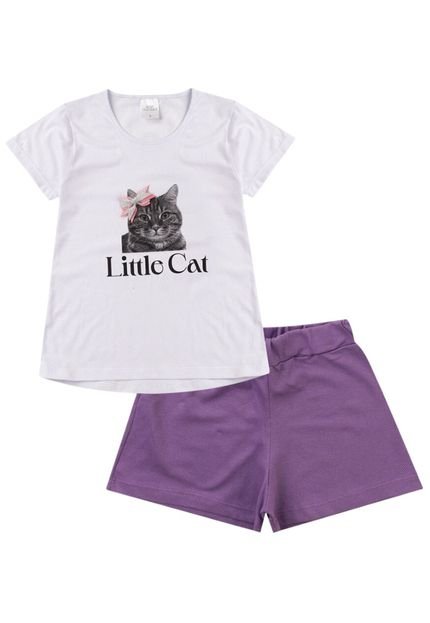 Conjunto Infantil Little Cat - Marca VIDA COSTEIRA