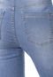 Calça Jeans MOB Flare Pespontos Azul - Marca MOB