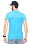 Camiseta Element Three Strips Azul - Marca Element