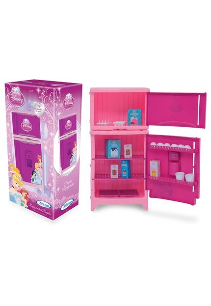 Refrigerador Duplex Com Som Princesas Disney Xalingo - Marca Xalingo