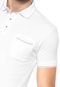Camisa Polo Malwee Slim Bolso Branca - Marca Malwee