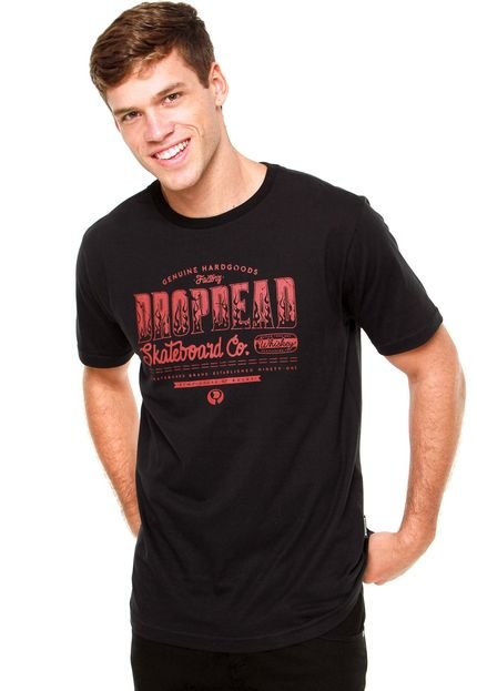 Camiseta Drop Dead Hot Whiskey Preta - Marca Drop Dead