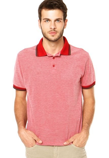 Camisa Polo DAFITI EDGE Vermelho - Marca DAFITI EDGE