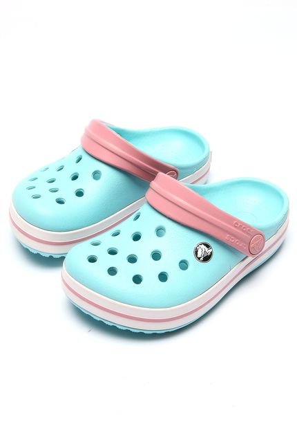 Babuche Crocs Crocband Kids Azul - Marca Crocs