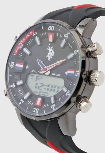Reloj best sale velez negro