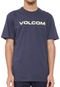 Camiseta Volcom Silk Crisp Euro Azul - Marca Volcom