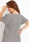 Blusa Em Malha De Viscose Preto Quintess - Marca Quintess