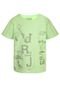 Camiseta Joy By Morena Rosa Enim Verde - Marca Joy By Morena Rosa