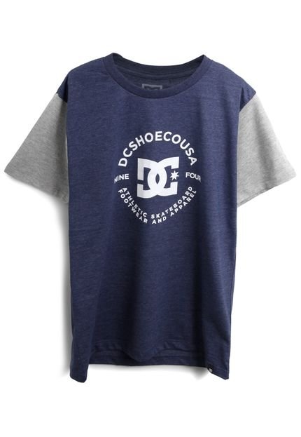 Camiseta DC Shoes Menino Estampa Azul-Marinho - Marca DC Shoes