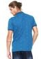 Camisa Polo Malwee Estampada Azul - Marca Malwee