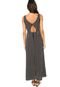 Vestido Acrobat Longo Listras Preto - Marca Acrobat