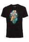 Camiseta Hurley Skeleton Hands Preta - Marca Hurley