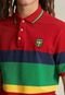 Camisa Polo Polo Ralph Lauren Reta Logo Vermelha - Marca Polo Ralph Lauren