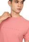 Camiseta Billabong Rough Tee Rosa - Marca Billabong