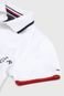 Camisa Polo Tommy Hilfiger Kids Infantil Logo Branca - Marca Tommy Hilfiger Kids