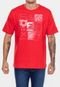 Camiseta Fatal Estampada Sport Vermelha - Marca Fatal