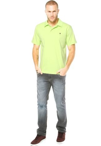 Camisa Polo Hurley Block Party Verde