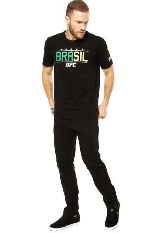 Camiseta UFC Brasil Preta - Compre Agora