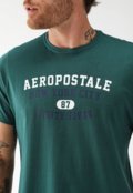 Camiseta Aeropostale Reta Estampada Verde - Marca Aeropostale