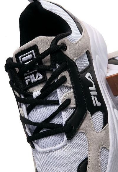 Tenis Lifestyle Blanco Beige Negro Fila Dormer Compra Ahora