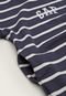 Camiseta Infantil GAP Listrada Azul-Marinho - Marca GAP