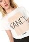 Camiseta Forum Lettering Off-white - Marca Forum