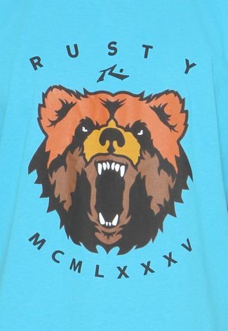 Camiseta Rusty Bears Azul