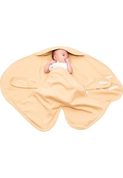 Cobertor de Vestir Bege KaBaby - Marca KaBaby