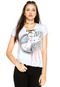 Blusa Kaliska Lace Up Branca - Marca Kaliska