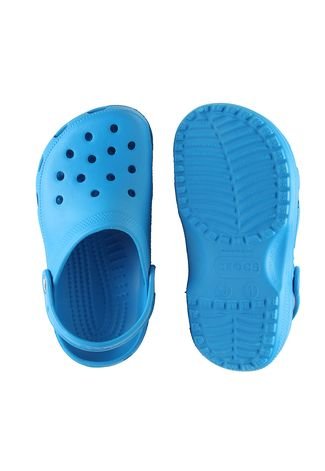Babuche Crocs Infantil Clssk Azul