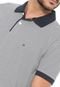 Camisa Polo Tommy Hilfiger Regular Fit Estampada Azul-marinho/Branca - Marca Tommy Hilfiger